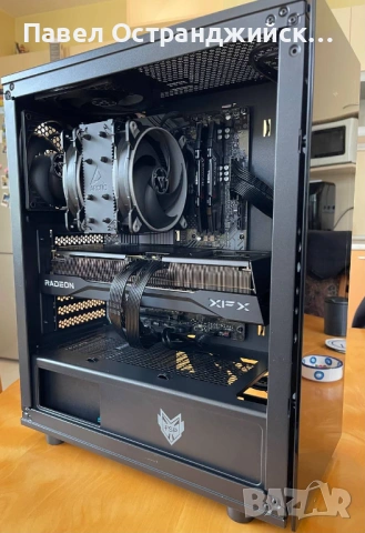 Kомпютърна кутия FSP CMT340 ARGB + 5x Arctic P12 вентилатори
