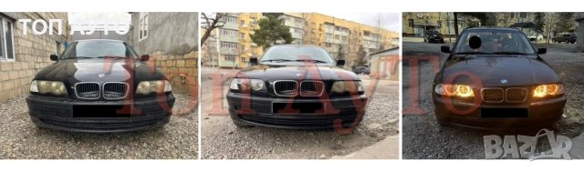 Капаци Фарове БМВ Е46 BMW E46 Pre-facelift 4 врати 1998-2001 Седан Комби Стъкла Фарове Капаци, снимка 7 - Аксесоари и консумативи - 54482205