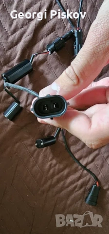 Комплект LED крушки H8 120W за фабрични ангелски очи - бели за BMW, снимка 4 - Аксесоари и консумативи - 54299596