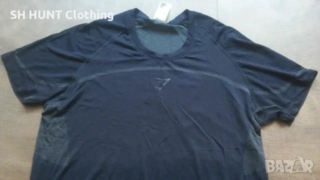 GYMSHARK T-Shirt Размер XL / XXL мъжка тениска за фитнес 10-69, снимка 2 - Тениски - 55494166