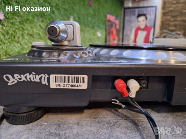 Грамофон DJ scratch Gemini TT-02 MK2 директ драйв, снимка 7 - Грамофони - 54697302