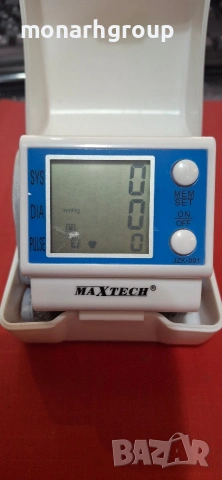 Апарат за кръвно налягане Maxtech, снимка 4 - Друга електроника - 54808993