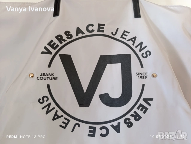 Versace jeans couture голяма чанта, снимка 2 - Чанти - 54853268