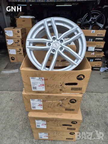 Джанти Dezent 18цола 5х112 ,7.5j ,et50 Mercedes Vw Audi Seat Skoda, снимка 2 - Гуми и джанти - 54459700