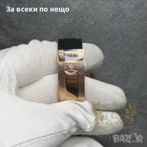 Rolex Daytona Мъжки Часовник С Автоматичен Механизъм И Силиконова Каишка Код Chronolux66, снимка 5 - Мъжки - 55650557