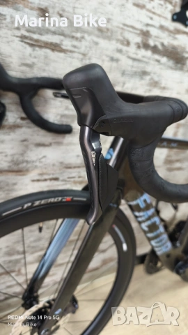 Карбонов шосеен велосипед Factor Ostro Vam Disc Ultegra Di2 Vision SC 45 | 54, снимка 13 - Велосипеди - 54560376