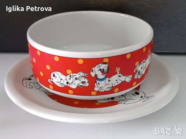 Ретро,порцеланов,Детски сет, снимка 7 - Антикварни и старинни предмети - 54903152