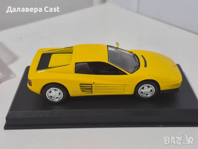 1/43 Ferrari Testarossa Altaya , снимка 5 - Колекции - 55648359