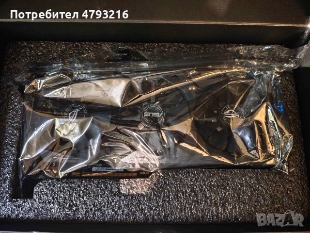 Видео карта ASUS ROG Strix 1080 8GB тествана Furmark 15min и сменени падове и паста, снимка 3 - Видеокарти - 55062447