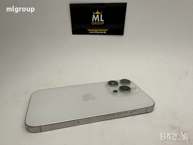 #MLgroup предлага:   #iPhone 15 Pro 128GB White, втора употреба, снимка 3 - Apple iPhone - 55537128