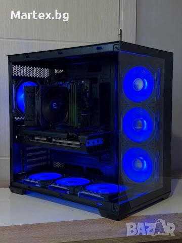 Геймърски компютър i7-7700, RX5700, 32GB, снимка 6 - Геймърски - 54459123