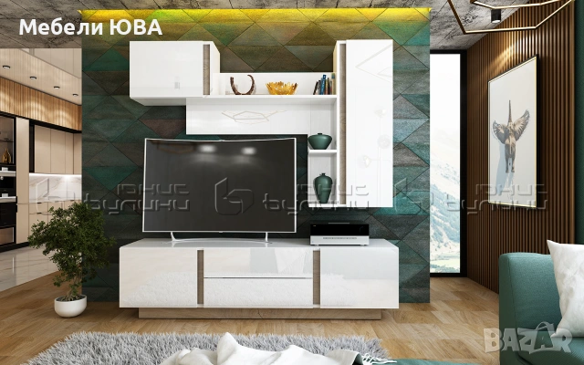 Секция на 180см, снимка 2 - Секции и витрини - 55023413