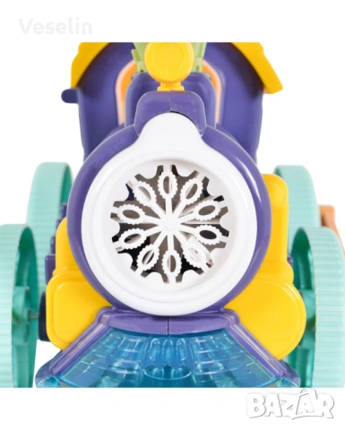 Играчка за сапунени балони Moni Toys - Влак, Blue Wheels, снимка 5 - Влакчета, самолети, хеликоптери - 54753551