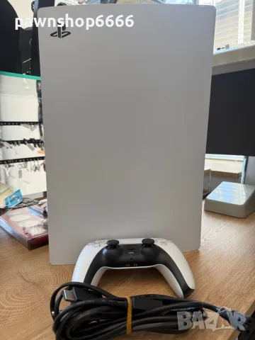 Sony PlayStation 5 (CFI-1116A) – Отлично състояние, с кутия и пълен комплект, снимка 2 - PlayStation конзоли - 55453827