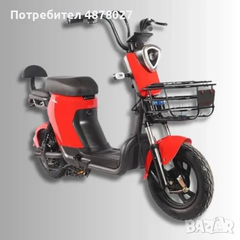 Електрическата тротинетка-скутер с кош, снимка 8 - Електрически играчки - 55564293