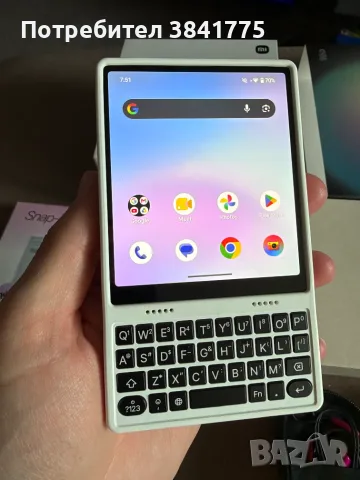 Ikko Mind One Pro 256gb with keyboard рядък и интересен смарфон, нов, снимка 2 - Други - 55604011