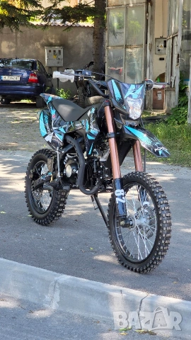Кросов мотор 125cc ЧИСТО НОВ, снимка 3 - Мотоциклети и мототехника - 54931326