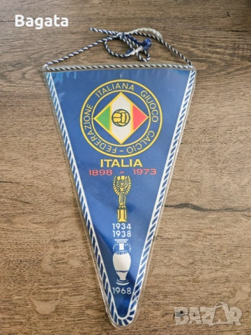 Флагче - Италия - Italy Calcio - 1898-1973, снимка 2 - Антикварни и старинни предмети - 54494947
