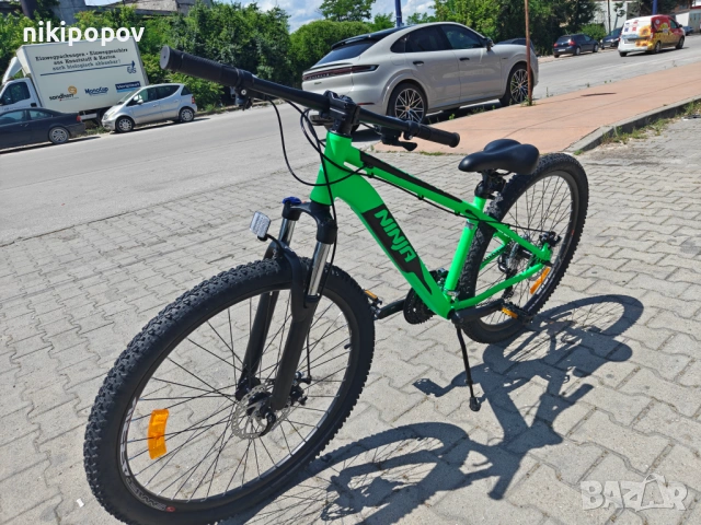 BG Алуминиев велосипед 27.5" NINJA зелен