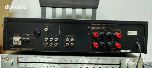 Ресийвър, Nakamichi SR-2E, снимка 5 - Ресийвъри, усилватели, смесителни пултове - 54915998