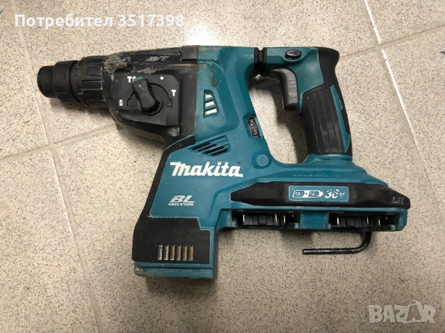 Перфоратор Makita 18+18=36V
