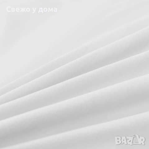 Комплект спално бельо 160x200 см с 2 калъфки 70x80 см, сатенени райета, микрофибър/памук, снимка 3 - Спално бельо - 55159246