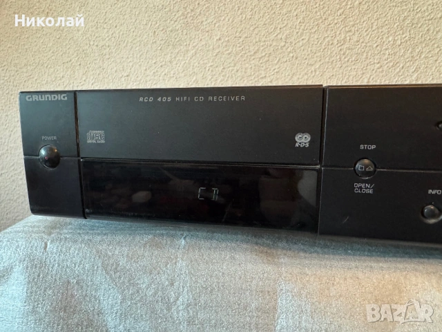 GRUNDIG RCD 405 РЕСИВЕР, снимка 3 - Ресийвъри, усилватели, смесителни пултове - 54918100