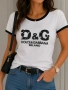 Нови Маркови Дамски Тениски Различни Цветове и Марки Karl Lagerfeld Dolce &Gabbana Miu Miu Balencia, снимка 5