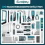 Куфар с инструменти Sundpey – 379 части | Комплект за дома и автомобила, снимка 2