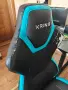 Стол Gaming Kring Sakura, PU, Механизъм butterfly, Подлакътници 2D, Черен, снимка 5