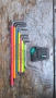WERA Multicolour TORX BO имбусни ключове , снимка 3