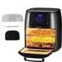 Фритюрник с горещ въздух XXL 4в1, 12L, 1800W – Фурна, грил и дехидратор, снимка 1