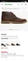 clarks мъжки боти номер 45 обувки кубински боти естествена кожа цвят кафяв, снимка 5