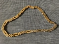 Позлатен ланец 60 см, снимка 3