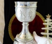 Калаена чаша с картини Цигуларят,Гайдарят,Юнкерът. , снимка 11