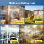 Охлаждаща система с водна мъгла маркуч с 8-режимна дюза (6 фута) за охлаждане и разпръскване , снимка 7
