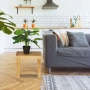 Бамбуково стъпало Relaxdays, издържащо до 100 кг – стабилно детско столче/степенка за баня, естестве, снимка 2