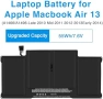 Нова лаптоп A1405 батерия MacBook Air 13 A1466 A1369 2010-2017 7200mAh, снимка 3