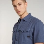 Мъжка риза G-Star Marine Slim – Vintage Indigo размер S, снимка 2