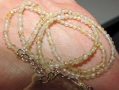 Герданче с натурален рутилов кварц 3мм, дъбжина 50-56см., снимка 4