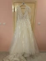 булчинска рокля luna novias, снимка 8