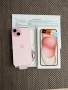 НОВ!! 36М ГАР! iPhone 15 PINK  128гб * ЛИЗИНГ 20€/м айфон 15 розов 128, снимка 1