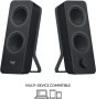 Компютърни колони Logitech Z207 Bluetooth, снимка 2