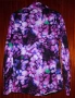 Дамска риза в лилави нюанси, снимка 2