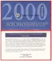  ДВА СЕТА С ДЕСЕТ МОНЕТИ ОТ САЩ 2000 ГОДИНА /Р/, снимка 5