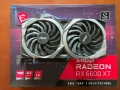 Видео карта MSI RX 6600 XT MECH 2X 8 GB GDDR6 с кутия и всички аксеоари, снимка 4