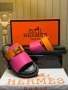 Hermes Нови Стилни Дамски Чехли Ерме Различни Цветове , снимка 3