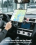 Нов Метална поставка за таблет Автомобилна CD стойка за iPad Galaxy Tab iPhone, 360° въртене, снимка 3
