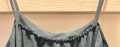 Нов шикозен комплект от 3 части бранд ”Secondo” - рокля, потник и топ (цвят петрол), снимка 6