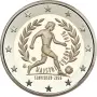 Словакия 2026 - 2 евро - Европейско първенство по футбол UNC, снимка 1